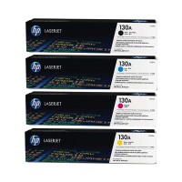 HP 130A CMYK Original LaserJet Toner Cartridge – Full Set